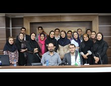 نمايندگان بيمه كارآفرين استان زنجان در سمينار استاد شكوهي-